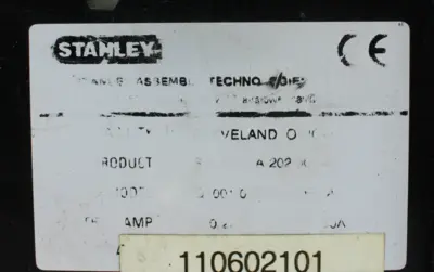USED STANLEY Q1001-010-001