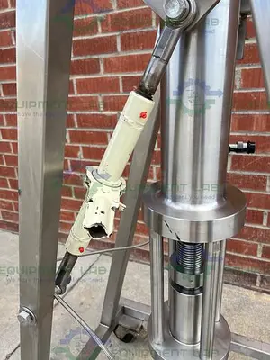 USED SEPTECH ANNULAR EXPANSION STAINLESS STEEL PREPARATIVE HPLC COLUMN