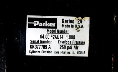 USED PARKER 04.00 F2AU14 1.000