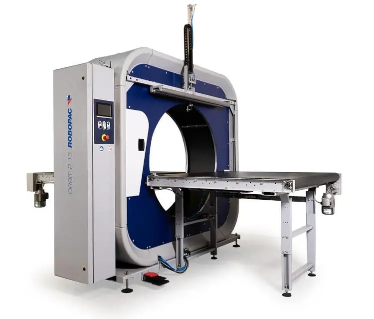 New | in-Stock ROBOPAC ORBIT R Stretch Wrappers Texas US | Industrial Stretch Wrapper #759095