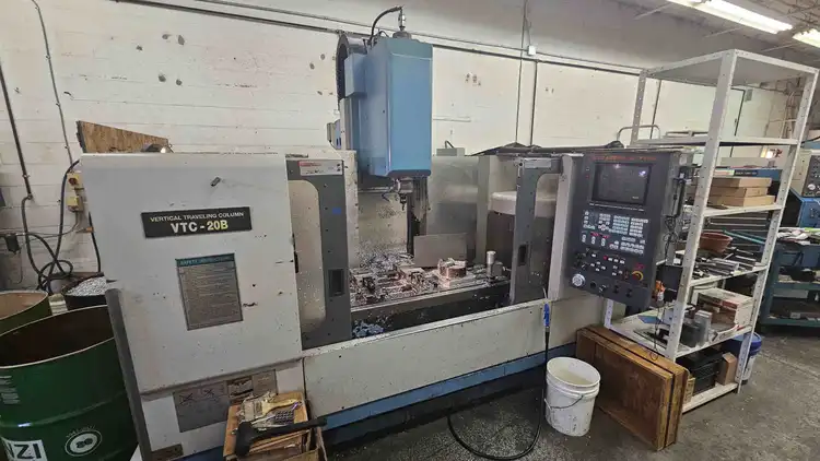 Used 1997 MAZAK VTC-20B Vertical Machining Centers Ontario CA | Avo's Machinery Equipment Inc. #1094297
