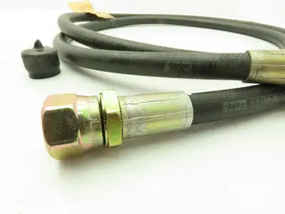Parker H5007-8 Extreme Compact 1/2" x 8'  Hydraulic Hose Female JIC Swivel Ends