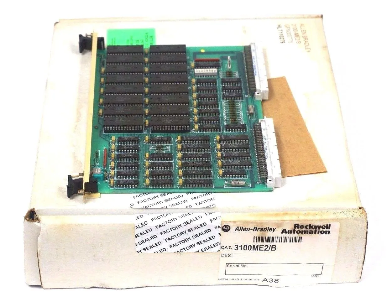 ALLEN BRADLEY 3100-ME2 MEMORY MODULE SER. B, 3100ME2, MEM86-E128K