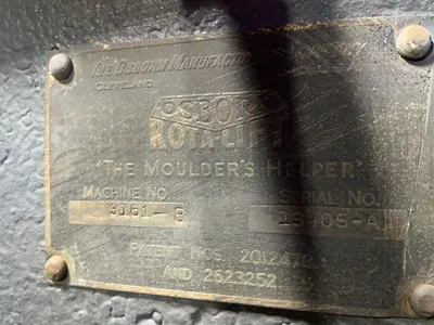 Used OSBORN 31618 Foundry Molding Machines Ohio US | HGR 24 #1406173