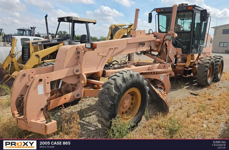 Used 2005 CASE 865 Motor Graders Texas US | Proxy Equipment #1502897