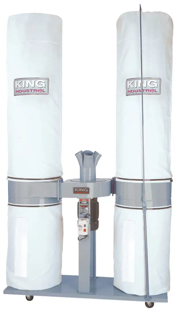 New | in-Stock KING CANADA KC-5043FX-6 Dust Collectors British Columbia CA | Lenmark #272799