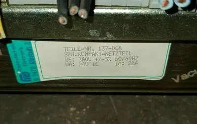 USED ELEKTROTECHNIK 137-008