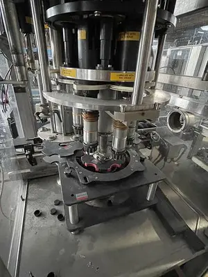 Zalkin 6-head rotary Plastic Capper