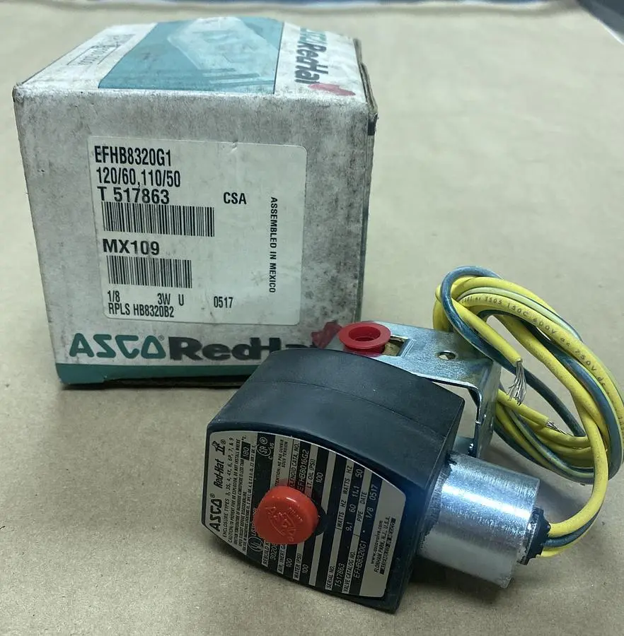 New | in-Stock ASCO EFHB8320G1 Solenoid Valves Ohio US | Surplus Asset Holdings #1233656