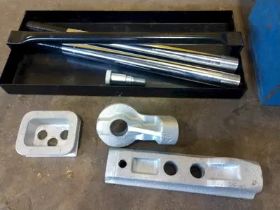7/8" IMPERIAL TOOL MODEL #260-FHA BLUE DOT CONDUIT BENDER #P0000153: STOCK 14717