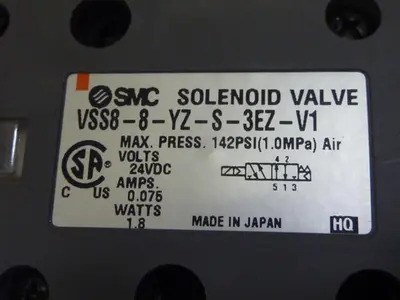 USED SMC VSS8-8-YZ-S-3EZ-V1