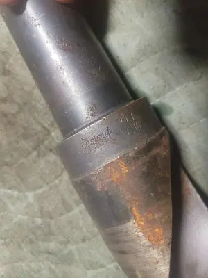 USED MORSE 2 7/16'' HSS TWIST DRILL