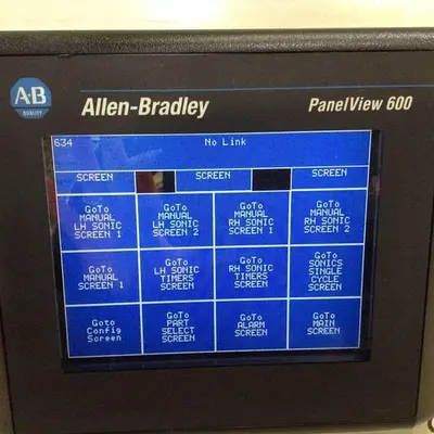 USED ALLEN BRADLEY 2711-T6C20L1 SER B