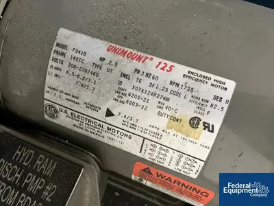 USED Ross Ross Discharge Press, Model DIS-40