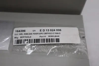 BERTHOLD 30366 / LB4460 NEW NO BOX STOCK G300