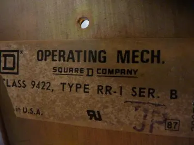 USED SQUARE D 9422-RR-1