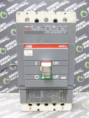 ABB SACES5 2 Pole Industrial Circuit Breaker 400 Amps 600VAC S5H Used