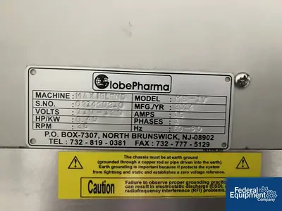 USED GlobePharma 16 Quart GlobePharma Twin Shell Blender, Model Maxiblend