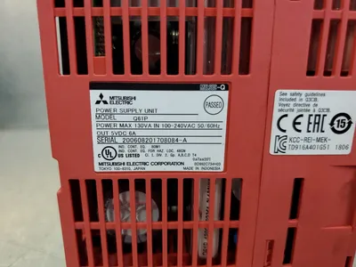 Used Mitsubishi Electric Mitsubishi Electric Q61P PLC Power Supplies South Carolina US | Palmetto Automation #1165394