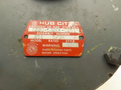 Hub City 251 Helical Ratio Multiplier 5:1 Parallel Reducer Gearbox 145T