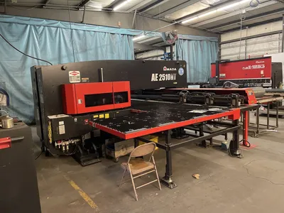 2015 AMADA AE 2510 NT CNC Turret Punch Press | MacLean Machinery Network LLC (1)