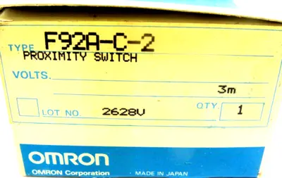 NEW OMRON F92A-C-2 PROXIMITY SWITCH F92AC2
