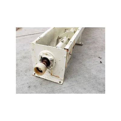 Used 8" dia. x 21' Long Paddle Conveyor Mixer
