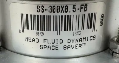 NEW MEAD FLUID DYNAMICS SS-300X0.5-FB SPACE SAVER CYLINDER 3''