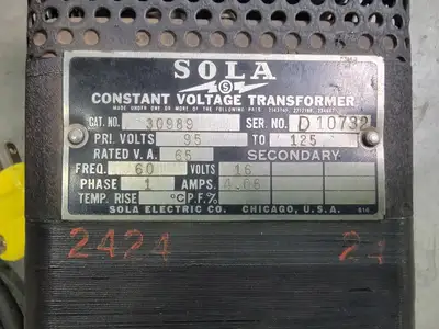 USED SOLA 30989