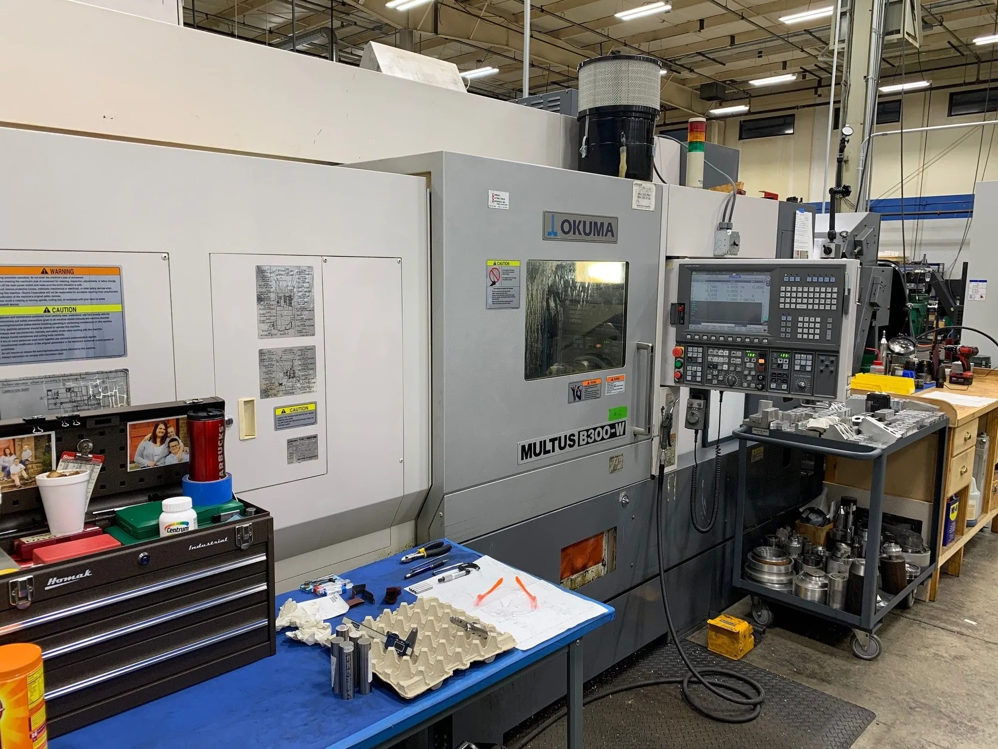 Used 2008 OKUMA B-300W 5-Axis or More CNC Lathes California US | Machinery Network #1492394