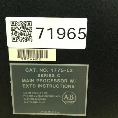 USED ALLEN BRADLEY 1775-L2 SER C