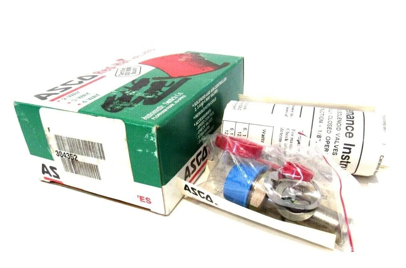 NEW ASCO 304352 REBUILD KIT