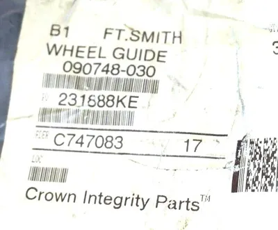 NEW CROWN 090748-030 WHEEL GUIDE 090748030