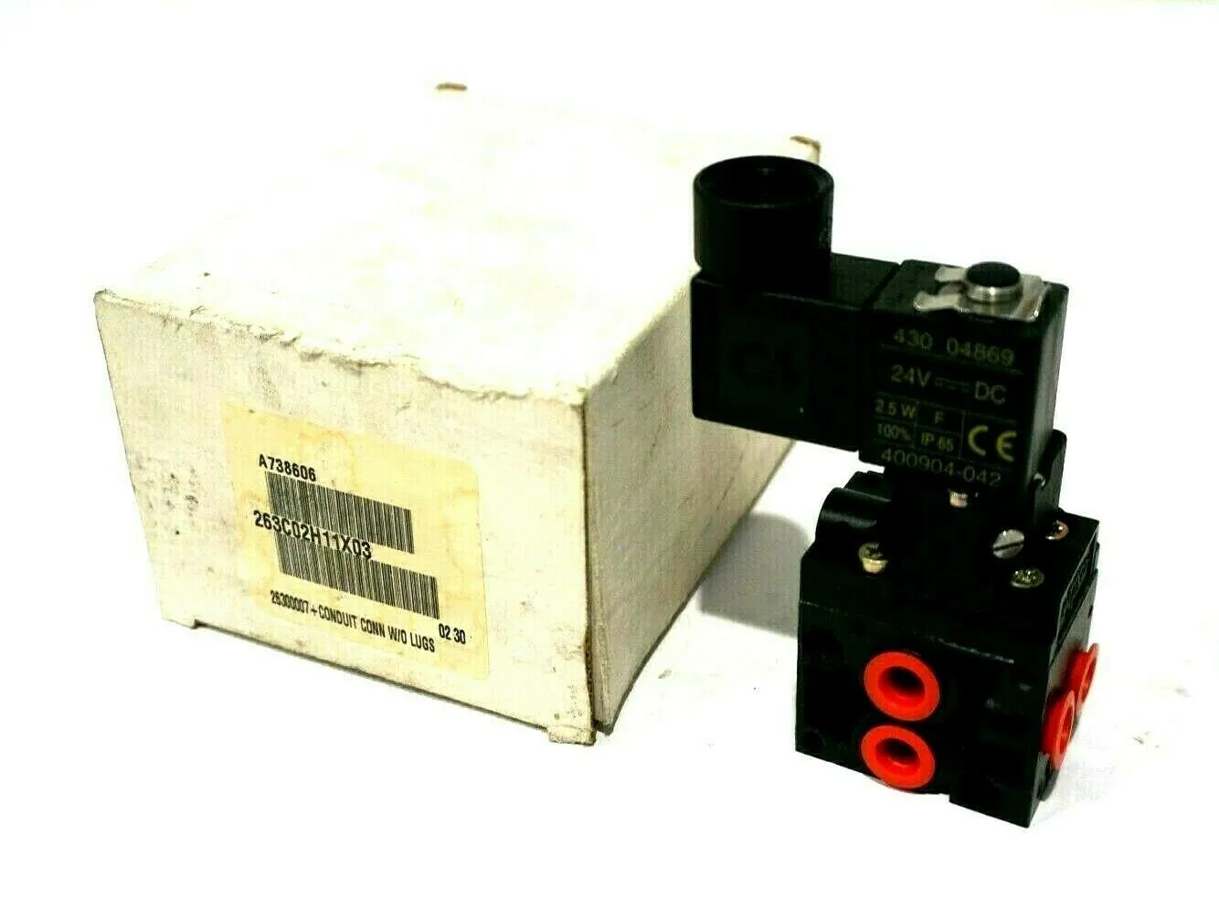 NEW ASCO 263C02H11X03 SOLENOID VALVE