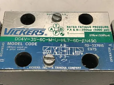 USED VICKERS DG4V3S6CMUHL760EN490