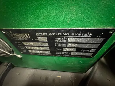 Used _UNKNOWN_ _UNKNOWN_ Stud Welders Ohio US | Myron Bowling Auctioneers Inc #1504090