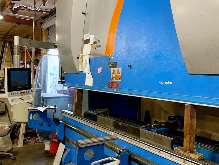 Used 2012 PRIMA P15408 Press Brakes Illinois US | Machine Factory Outlet #1264392