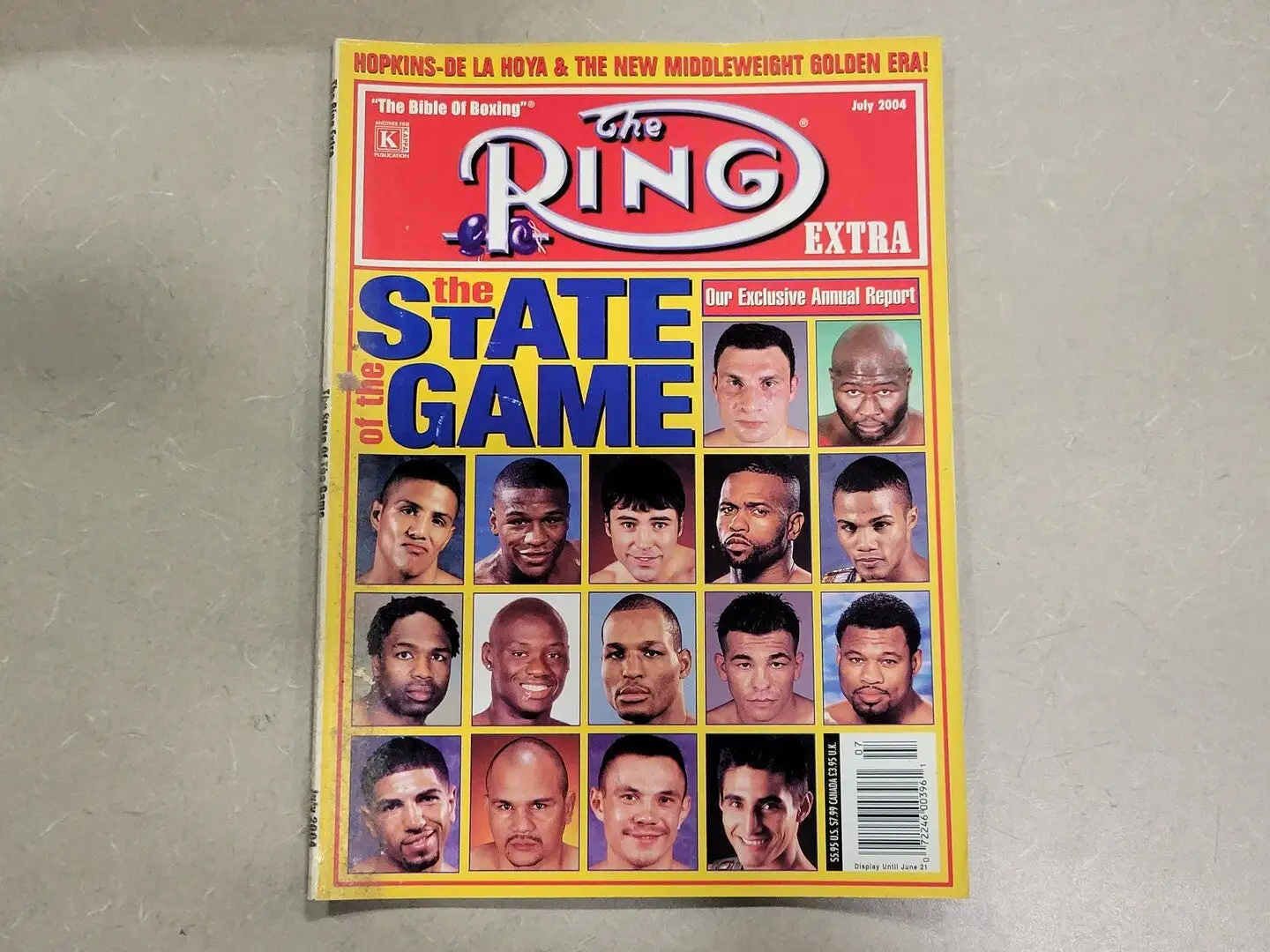 USED THE RING JULY 2004