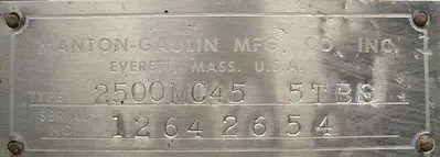 USED GAULIN MC45 5TBS