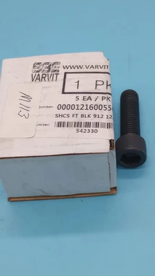NEW SBE VARVIT 0000121600550 SOCKET HEAD SCREW
