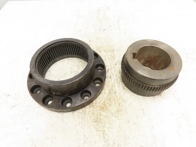 Sier -Bath Vari Crown Flanged Coupling With Flex Hub Size 3-1/2 Bore 3-7/8"