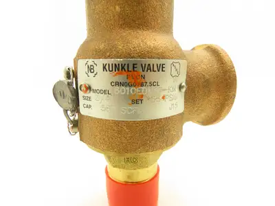 Kunkle 6010EDM01-KM Pressure Relief Valve 3/4"NPT 150PSIG 625 SCFM Bronze