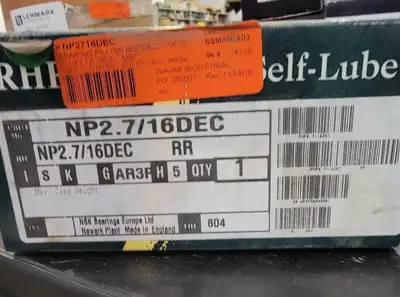 2-7/16" Pillow Block Bearing NP2.7/16DEC