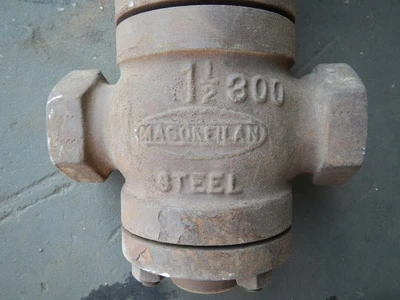 Masoneilan 1 1/2" 600 Rating, Carbon Steel Flanged Control Valve