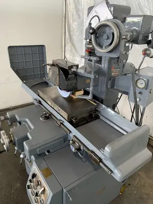 12" X 24" OKAMOTO ACCUGAR 124N HYDRAULIC SURFACE GRINDER. STOCK # 0743822.