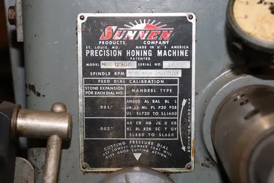 USED SUNNEN MBB-1290D