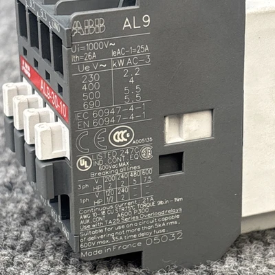 Used ABB AL9-30-10 PLC Contactors California US | Davliegogo LLC #1706738