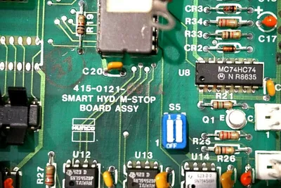 USED HURCO 415-0121-001R SMART HYD M-STOP BOARD ASSEMBLY 4150121001R