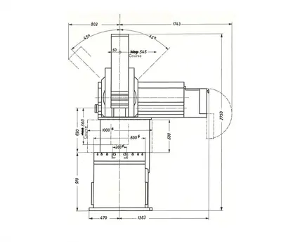 USED JUNGENTHAL PK8 Ø 800 X H 600 MM