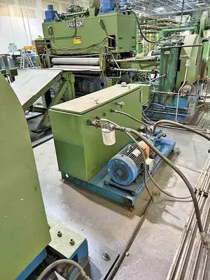 60” x 0.135” x 40,000 Lbs Paxson Cut To Length Line